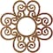 Ekena Millwork Cohen Wood Fretwork Pierced Ceiling Medallion, Walnut, 16"OD x 5 1/2"ID x 1/4"T CMWP16X16X0250COWA - alternate 4
